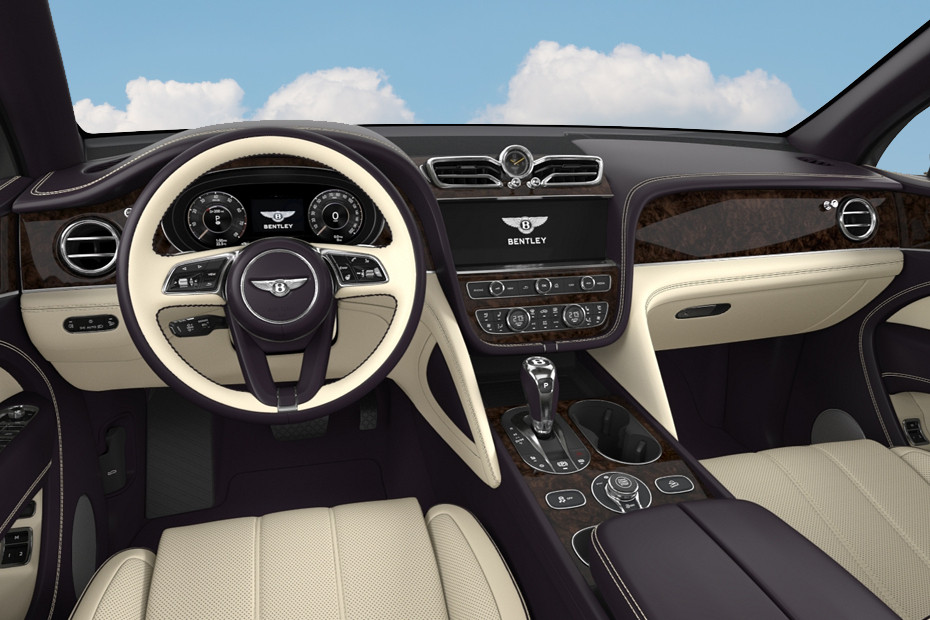 Dashboard View of Bentayga EWB