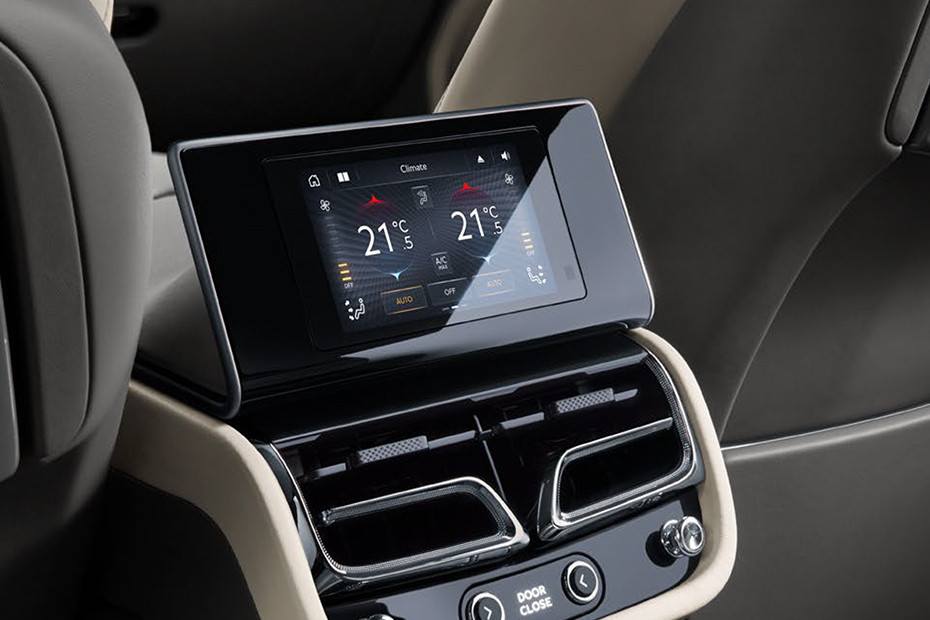 Bentayga EWB Rear AC Controls