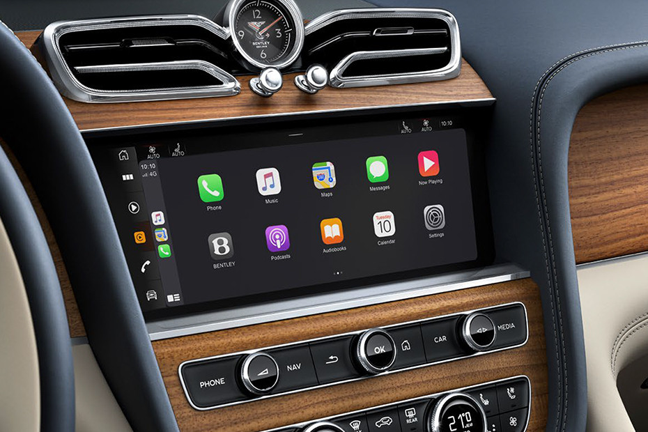 Bentayga EWB touch screen