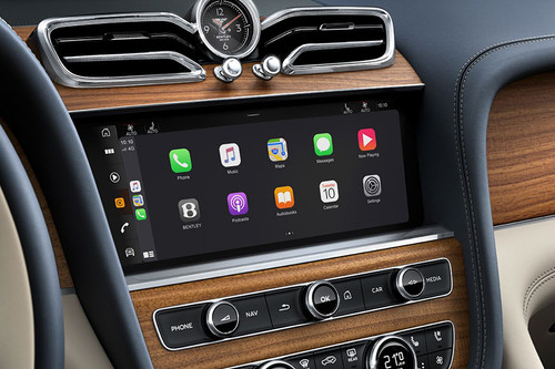Bentayga EWB touch screen