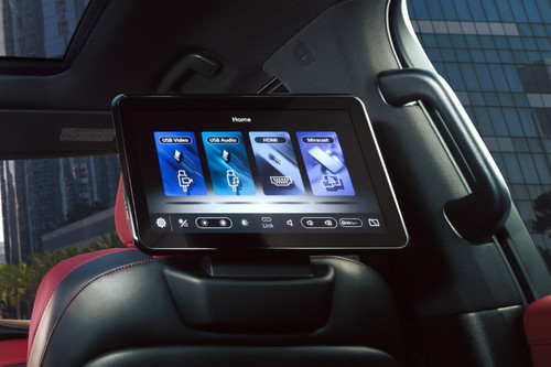 Rear Seat Entertainment of Nissan Patrol