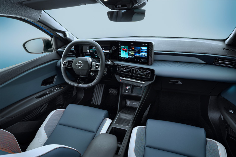 Dashboard View of Micra EV