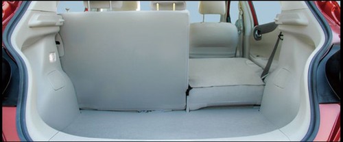 Folding Seats of Nissan Tiida