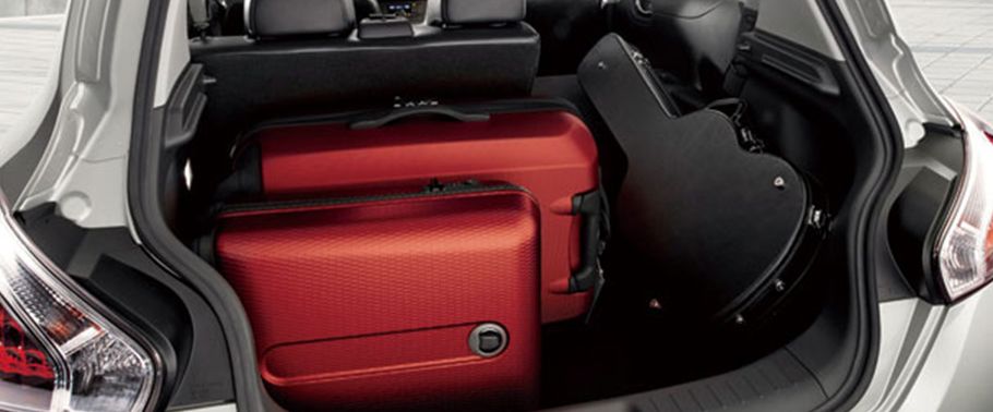 Storage Closer View of Nissan Tiida