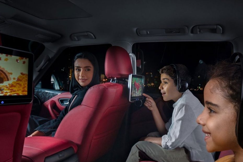 Rear Seat Entertainment of Nissan Patrol (2017-2023)