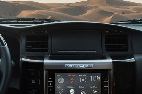 Front AC Controls of Nissan Patrol Safari