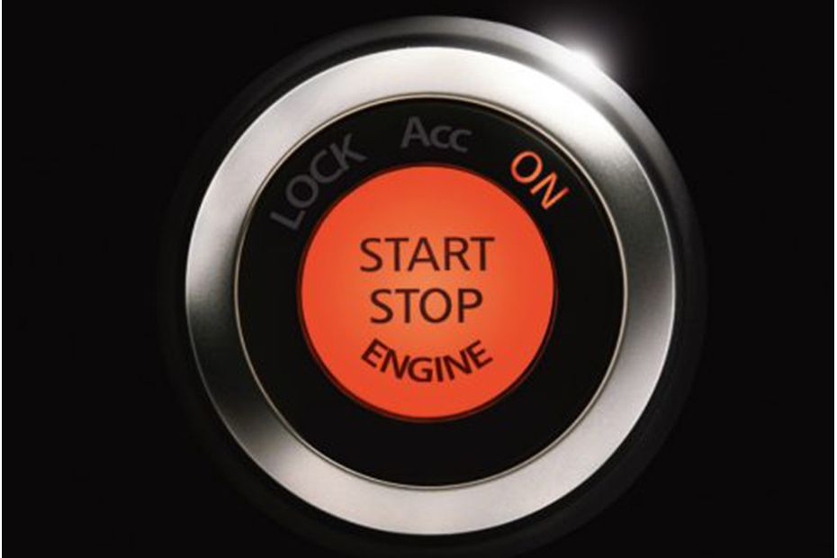Nissan 370Z Roadster Engine Start Stop Button
