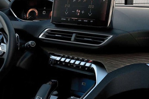 Front AC Controls of Peugeot 3008 (2023-2024)