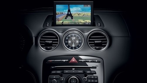 Front AC Controls of Peugeot RCZ