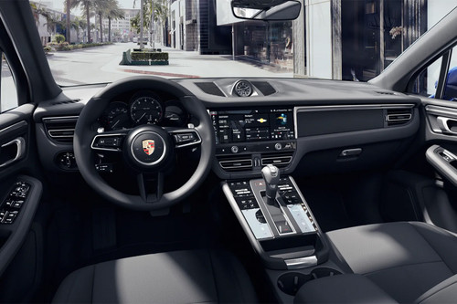 Dashboard View of Macan