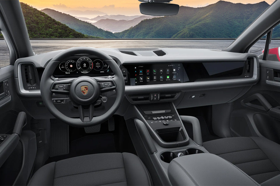 Dashboard View of Cayenne