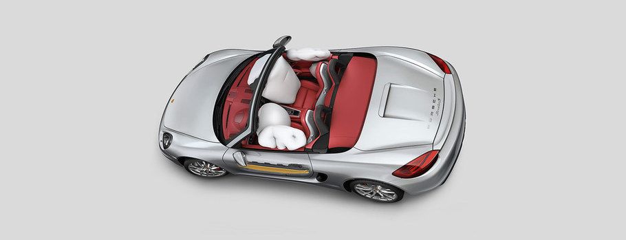 Porsche Boxster AirBags View
