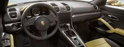 Dashboard View of Boxster