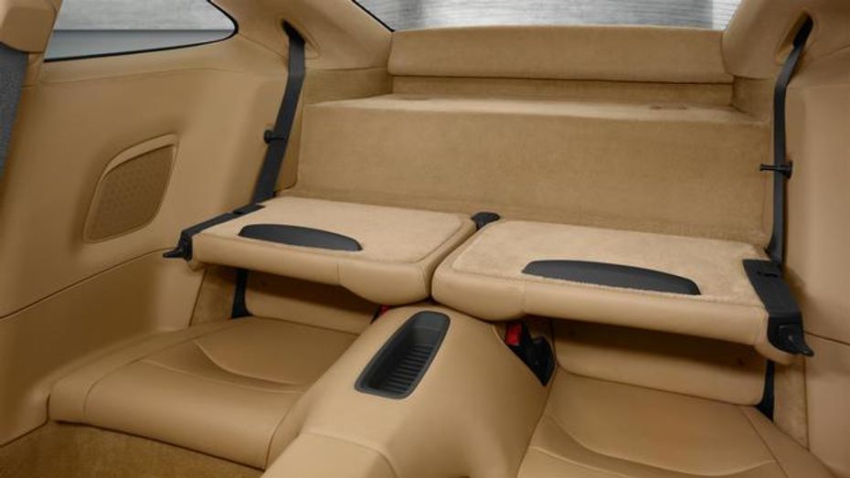 Folding Seats of Porsche 911 Carrera 4S Cabriolet