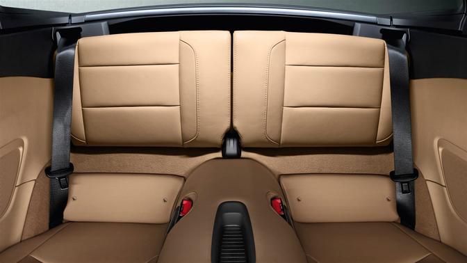 Porsche 911 Targa 4 Rear Seats