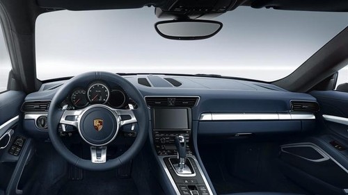 Dashboard View of 911 Turbo Cabriolet