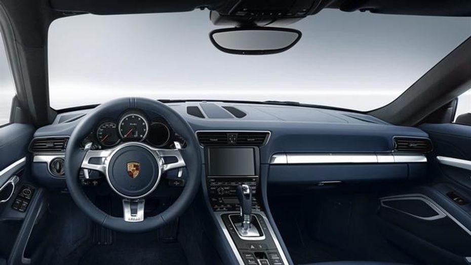 Dashboard View of 911 Turbo S Cabriolet