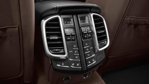 Cayenne S Diesel Rear AC Controls