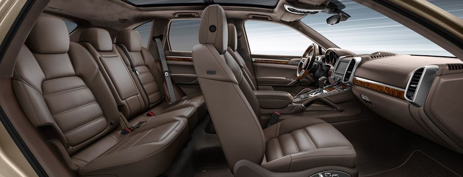 Porsche Cayenne S E-Hybrid Rear Seats