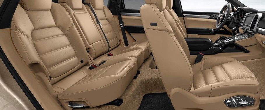 Porsche Cayenne Turbo Rear Seats