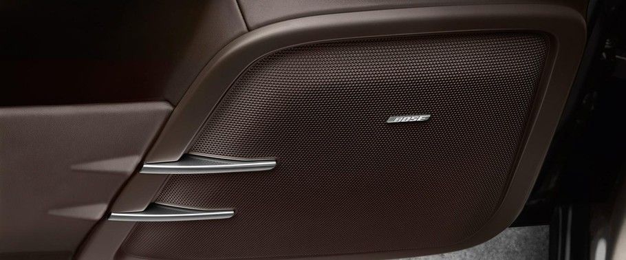 Speakers View of Porsche Cayenne Turbo