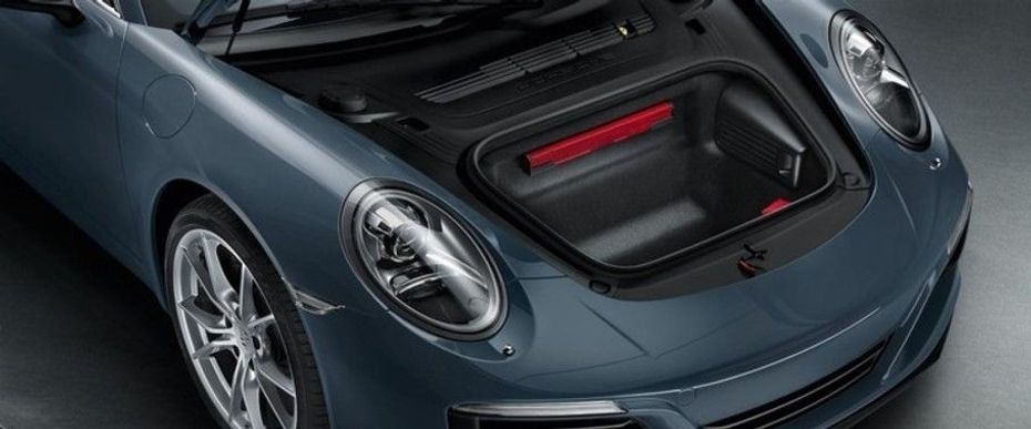911 Carrera Cabriolet Trunk Open