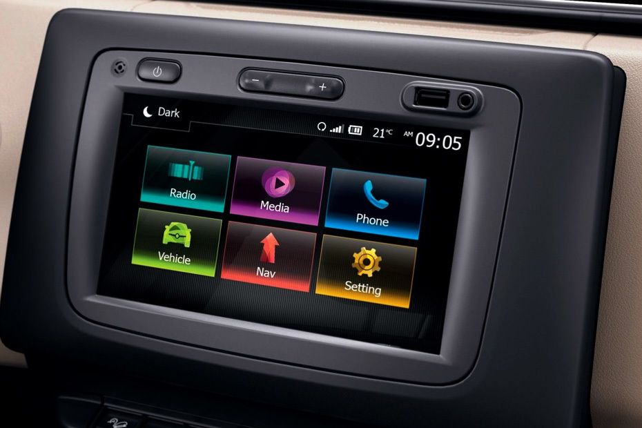Duster touch screen