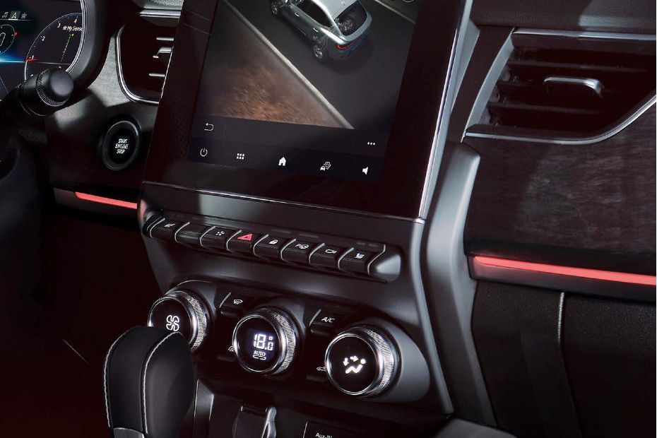 Front AC Controls of Renault Arkana