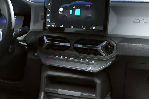 Front AC Controls of Renault Duster 2026