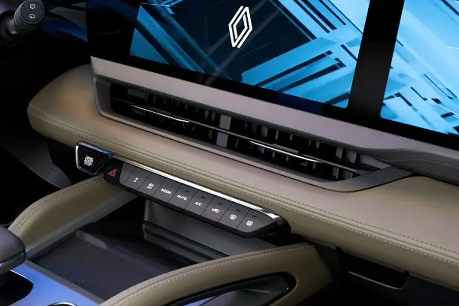 Front AC Controls of Renault Koleos