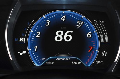 clock in Renault Megane GT