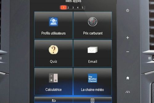 Megane GT touch screen