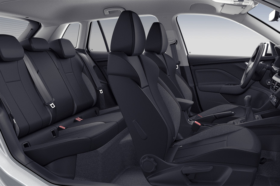 Skoda Kamiq Front And Rear Seats Together