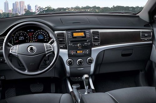 Dashboard View of Korando