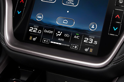 Front AC Controls of Subaru Outback