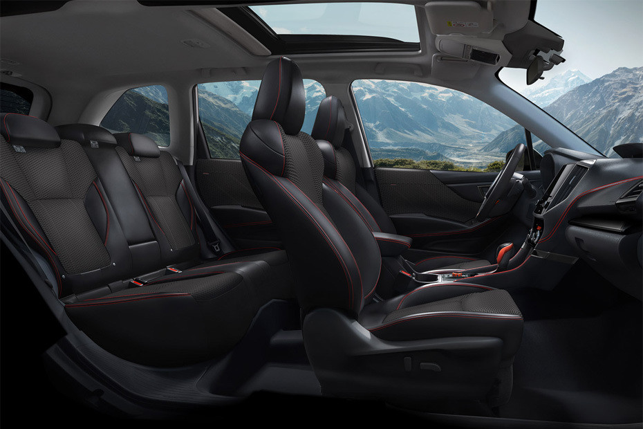 Subaru Forester Front And Rear Seats Together