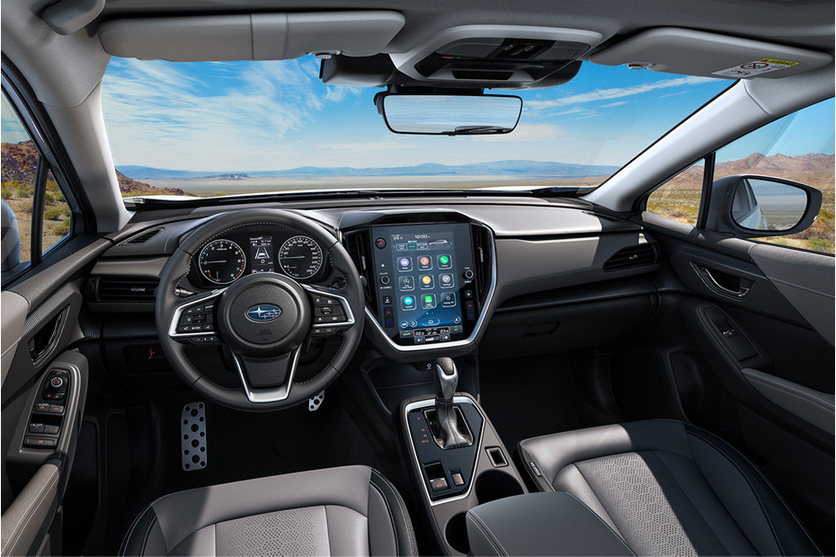 Dashboard View of Crosstrek