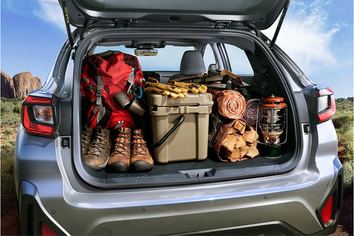Storage Closer View of Subaru Crosstrek