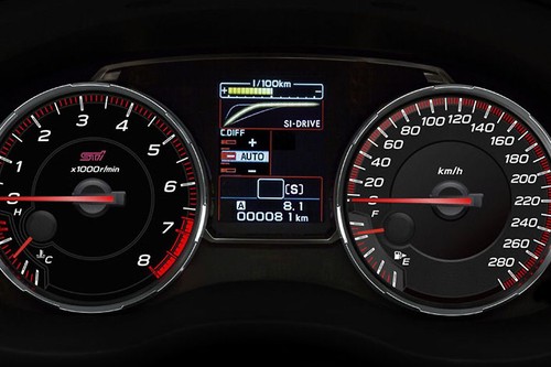 WRX STI TachoMeter