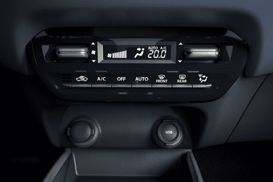 Front AC Controls of Suzuki Baleno