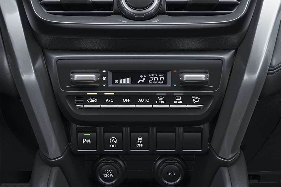 Front AC Controls of Suzuki Grand Vitara