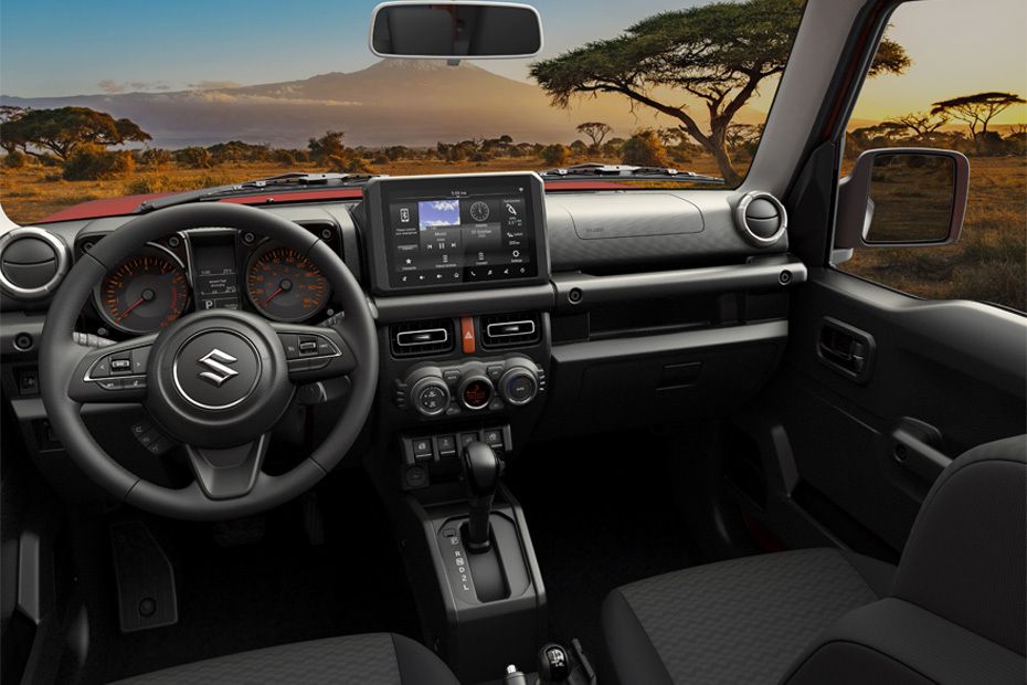 Dashboard View of Jimny 5 Door