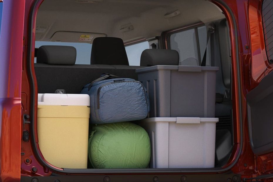 Storage Closer View of Suzuki Jimny 5 Door