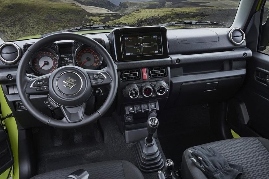 Dashboard View of Jimny