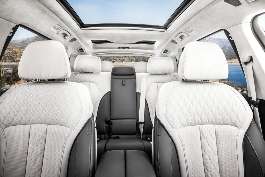 BMW X7 Front And Rear Seats Together