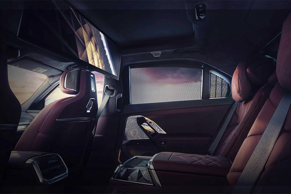 BMW i7 Front And Rear Seats Together