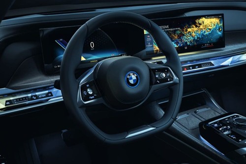 BMW i7 Steering Wheel