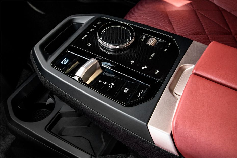 Center Controls of BMW IX
