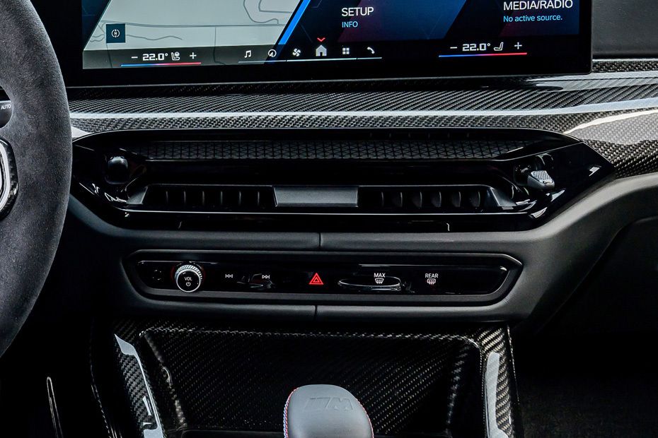 Front AC Controls of BMW M3 Touring