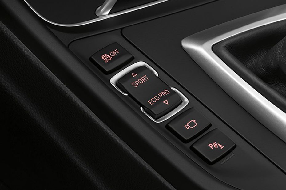 Center Controls of BMW 3 Series Gran Turismo